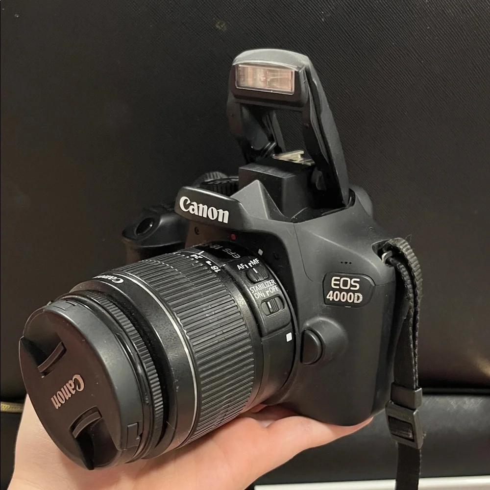 Canon EOS 4000D Black Digital Camera